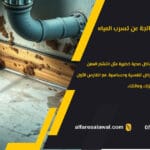 المشاكل الصحية الناتجة عن تسرب المياه – الفارس الاول 0557101426