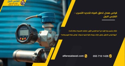 قياس معدل تدفق المياه لتحديد التسرب | عزل الخزانات – الفارس الاول